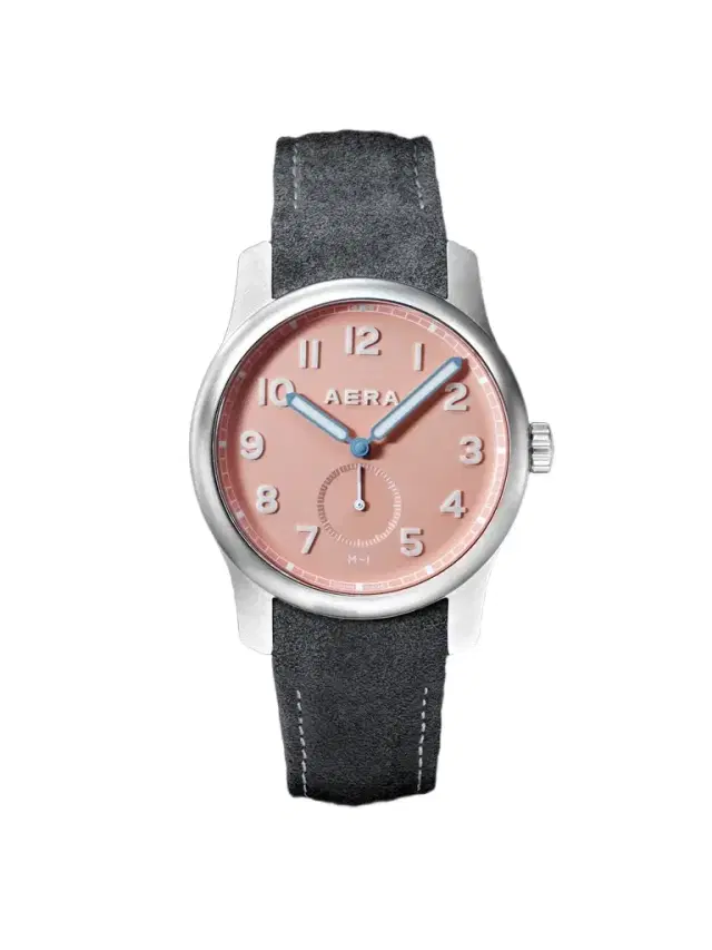 M-1 Dune Automatic 39mm Stainless Steel and Suede Watch - Men