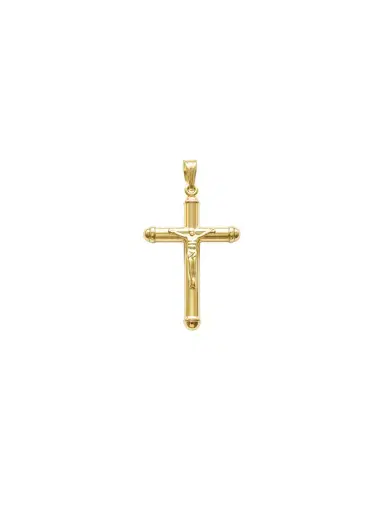 Wish Fine Jewelry 14K Gold Large Crucifix Pendant | Thumbnail 1 Wish Fine Jewelry 14K Gold Large Crucifix Pendant | Thumbnail 1