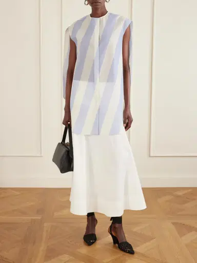 Jacquemus Berlingot Striped Cotton-blend Shirt Dress | Thumbnail 2 Jacquemus Berlingot Striped Cotton-blend Shirt Dress | Thumbnail 2