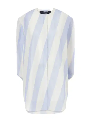 Jacquemus Berlingot Striped Cotton-blend Shirt Dress | Thumbnail 1 Jacquemus Berlingot Striped Cotton-blend Shirt Dress | Thumbnail 1