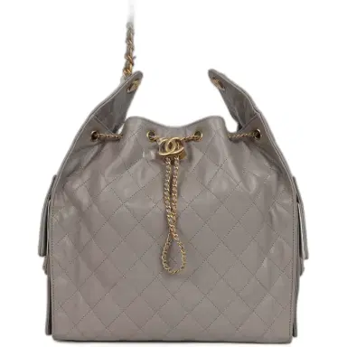 Chanel Chanel Medium 25 Hobo Bag Dark Grey Caviar Antique Gold Hardware | Thumbnail 1 Chanel Chanel Medium 25 Hobo Bag Dark Grey Caviar Antique Gold Hardware | Thumbnail 1