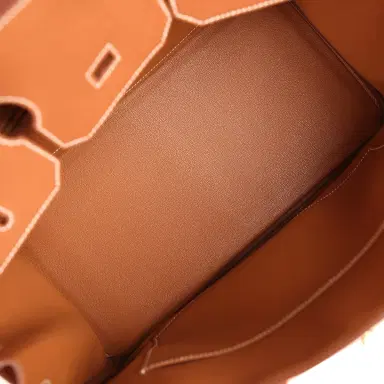 HERMÈS Hermes Birkin 35 Gold Togo Gold Hardware | Thumbnail 8