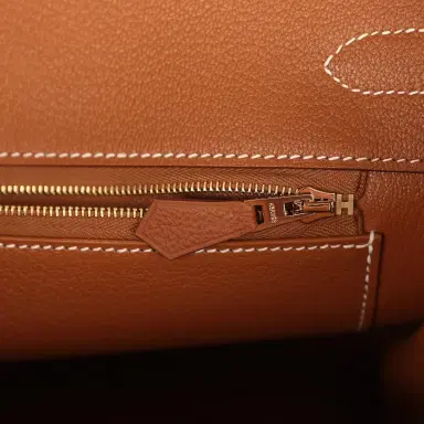 HERMÈS Hermes Birkin 35 Gold Togo Gold Hardware | Thumbnail 9