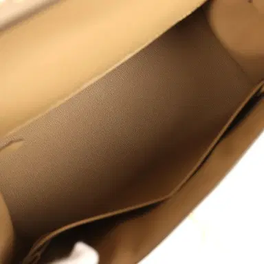 HERMÈS Hermes Kelly Sellier 28 Poussiere Epsom Permabrass Hardware | Thumbnail 8