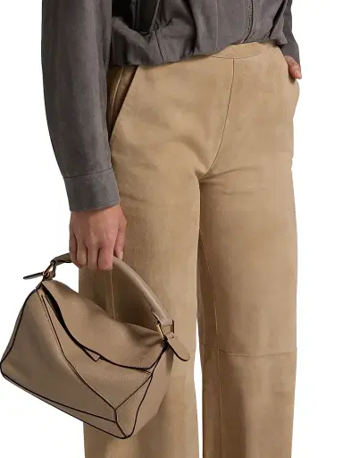 LAMARQUE Women's Elise Suede Wide-Leg Pants | Thumbnail 6 LAMARQUE Women's Elise Suede Wide-Leg Pants | Thumbnail 6