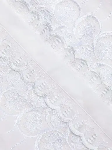Kobi Halperin Women's Lacey Embroidered Cotton-Silk Blouse - White - Size XL | Thumbnail 7 Kobi Halperin Women's Lacey Embroidered Cotton-Silk Blouse - White - Size XL | Thumbnail 7
