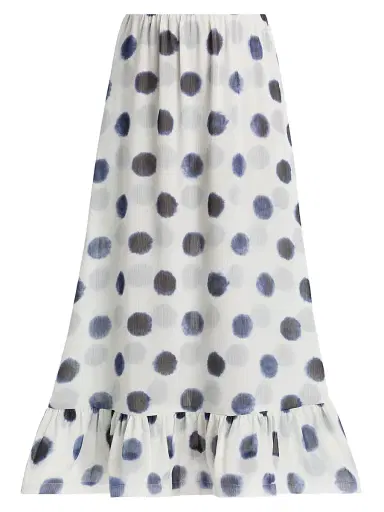 Misa Los Angeles Women's Hope Polka-Dot Midi-Skirt | Thumbnail 1 Misa Los Angeles Women's Hope Polka-Dot Midi-Skirt | Thumbnail 1
