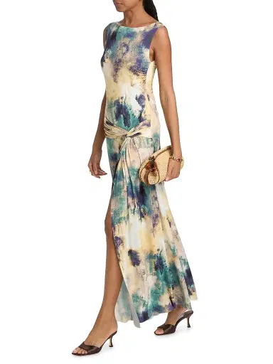 Misa Los Angeles Women's Safira Printed Maxi Dress - Abstract Expression - Size XL | Thumbnail 2 Misa Los Angeles Women's Safira Printed Maxi Dress - Abstract Expression - Size XL | Thumbnail 2