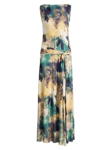 Misa Los Angeles Women's Safira Printed Maxi Dress - Abstract Expression - Size XL | Thumbnail 1 Misa Los Angeles Women's Safira Printed Maxi Dress - Abstract Expression - Size XL | Thumbnail 1