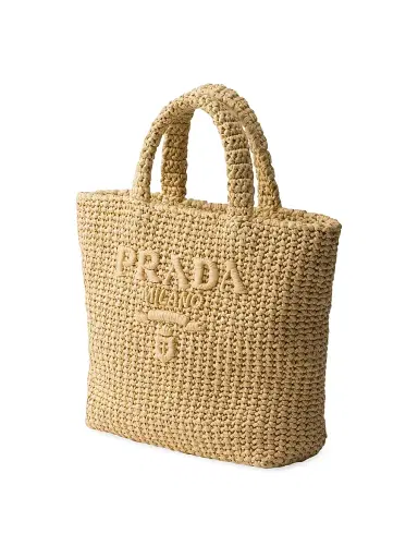 Prada Women's Small Crochet Top Handle Bag | Thumbnail 5 Prada Women's Small Crochet Top Handle Bag | Thumbnail 5