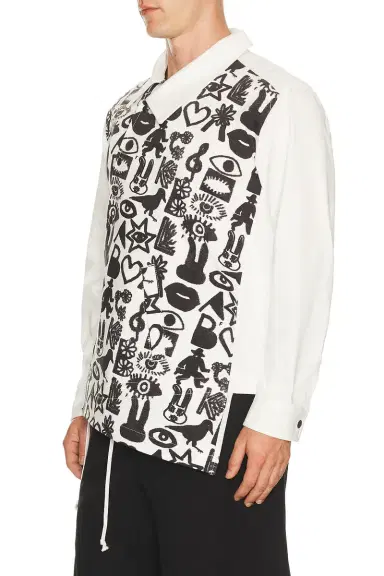 COMME des GARCONS BLACK x Filip Pagowski Printed Shirt | Thumbnail 3 COMME des GARCONS BLACK x Filip Pagowski Printed Shirt | Thumbnail 3