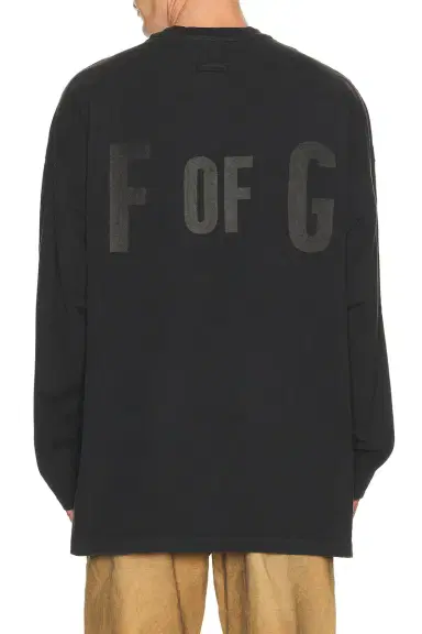 Fear of god Heavyweight Jersey Fear Of God, F Of G Long Sleeve Tee | Thumbnail 2