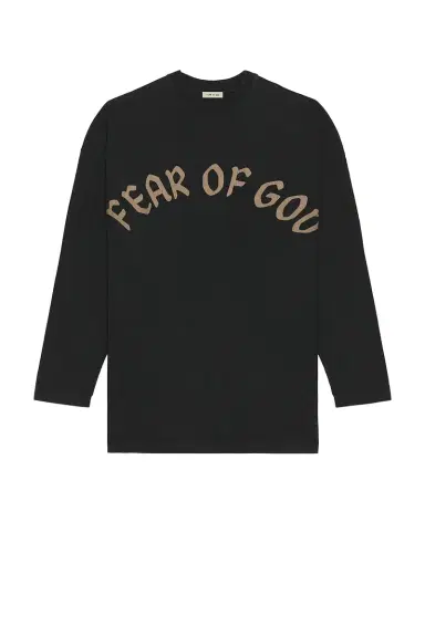Fear of god Heavyweight Jersey Fear Of God, F Of G Long Sleeve Tee | Thumbnail 4