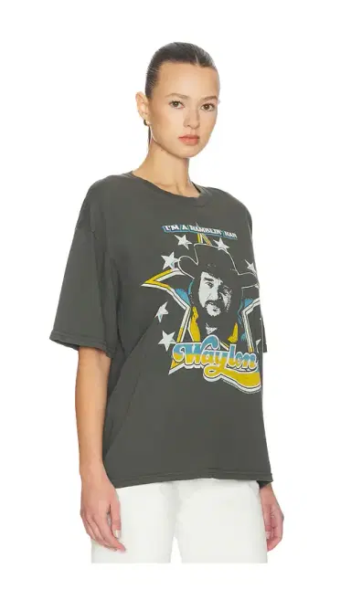 Junk Food Waylon I'M A Ramblin' Man Tee | Thumbnail 2