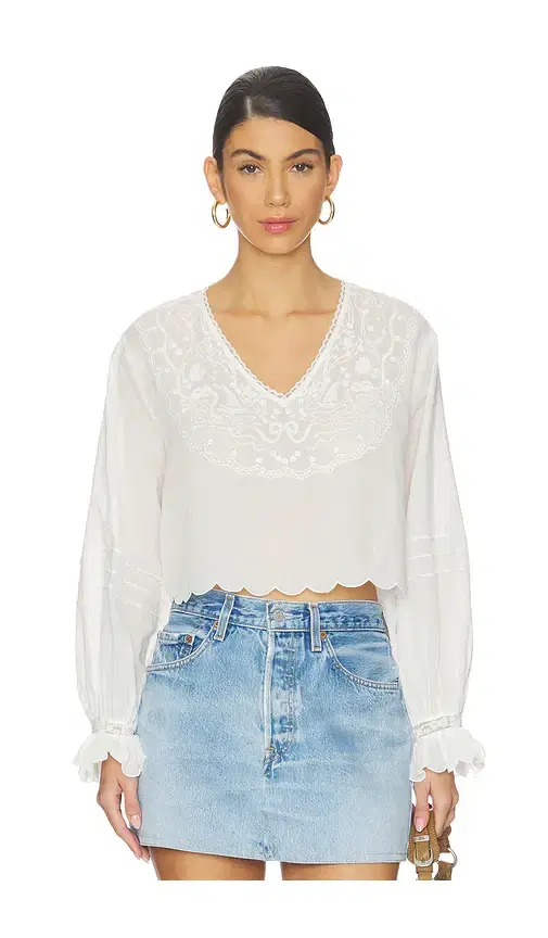 For Love & Lemons Agnes Blouse