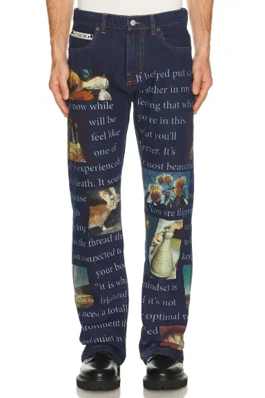Pleasures Connection Straight Leg Jeans | Thumbnail 3 Pleasures Connection Straight Leg Jeans | Thumbnail 3