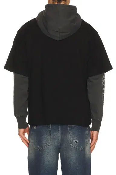 Pleasures Dragon Layered Hoodie | Thumbnail 5 Pleasures Dragon Layered Hoodie | Thumbnail 5