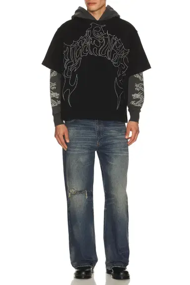 Pleasures Dragon Layered Hoodie | Thumbnail 6 Pleasures Dragon Layered Hoodie | Thumbnail 6
