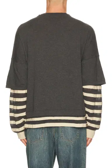 Isa Boulder Gauzine Stripe Long Sleeves | Thumbnail 2