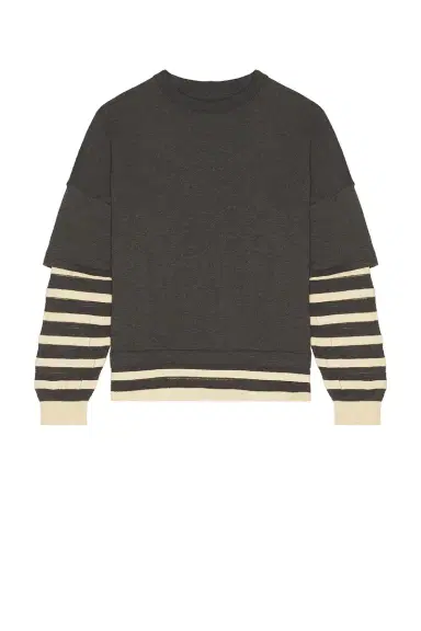 Isa Boulder Gauzine Stripe Long Sleeves | Thumbnail 4