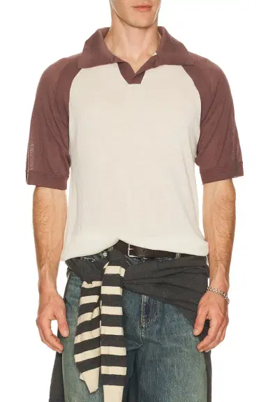 Isa Boulder Raglan Polo Shirt | Thumbnail 3