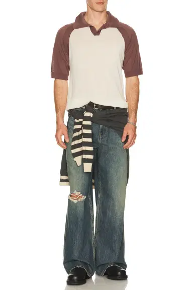 Isa Boulder Raglan Polo Shirt | Thumbnail 5