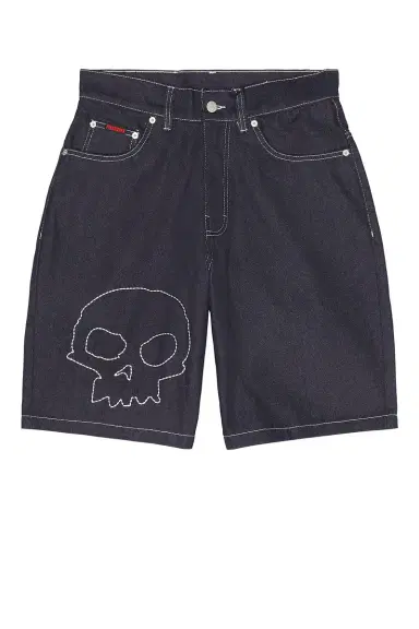 Pleasures x Zero Skateboards Skull Jorts | Thumbnail 6 Pleasures x Zero Skateboards Skull Jorts | Thumbnail 6