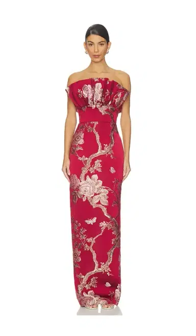Sau Lee Noah Brocade Gown | Thumbnail 1 Sau Lee Noah Brocade Gown | Thumbnail 1