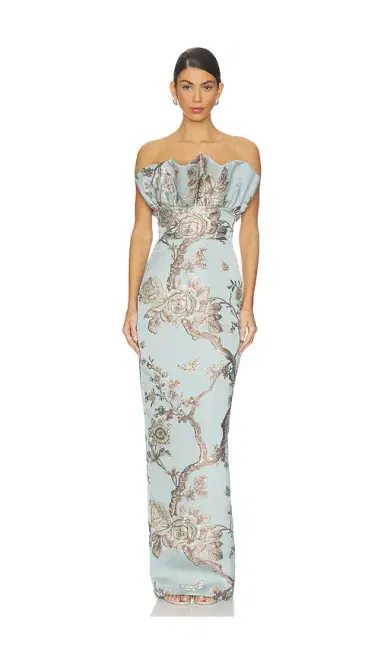 Sau Lee Noah Brocade Gown | Thumbnail 1