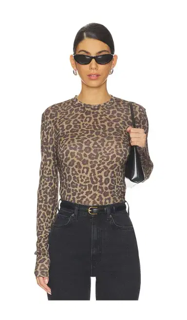 Anine Bing Sylvie Long Sleeve Tee | Thumbnail 1 Anine Bing Sylvie Long Sleeve Tee | Thumbnail 1