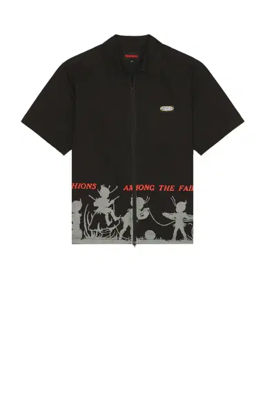 Pleasures Fairies Zip Shirt | Thumbnail 7