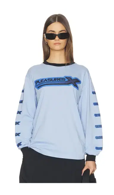 Pleasures Pleasures X Long Sleeve Tee | Thumbnail 2