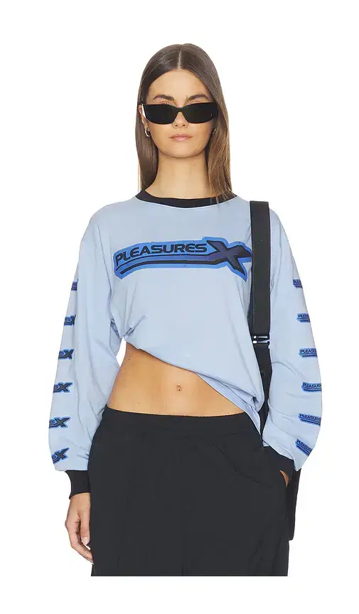 Pleasures X Long Sleeve Tee