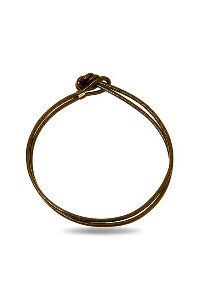 MASON & BOOKS Double Italian Torque Necklace - Brown