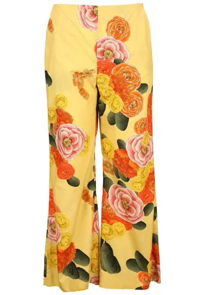 Giambattista Valli Floral Part Wide Leg Trouser | Thumbnail 5 Giambattista Valli Floral Part Wide Leg Trouser | Thumbnail 5