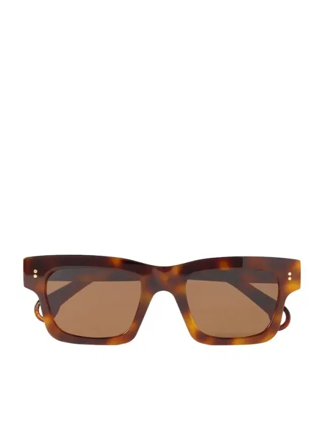 JW Anderson Rectangular-frame Acetate Sunglasses