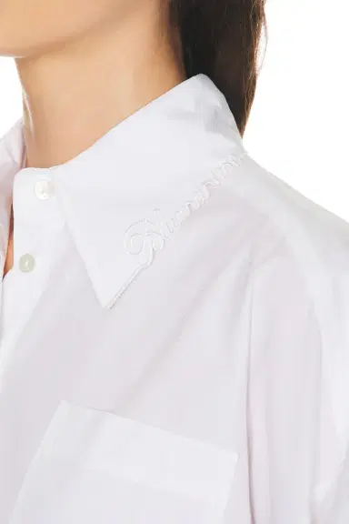 BLUMARINE Button Up Top | Thumbnail 5