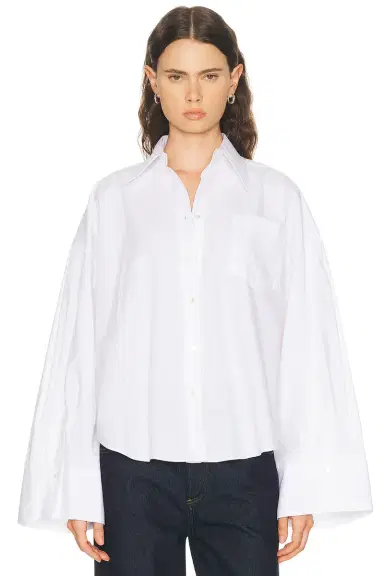 BLUMARINE Button Up Top | Thumbnail 1