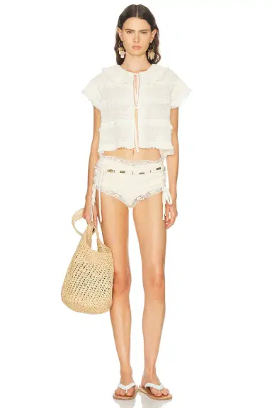 Aknvas Audra Ruffled Blouse | Thumbnail 4 Aknvas Audra Ruffled Blouse | Thumbnail 4