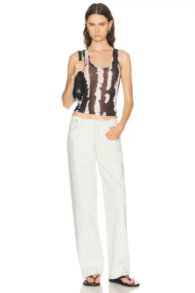 Aknvas Loni Tie Dye Mesh Tank Top | Thumbnail 4