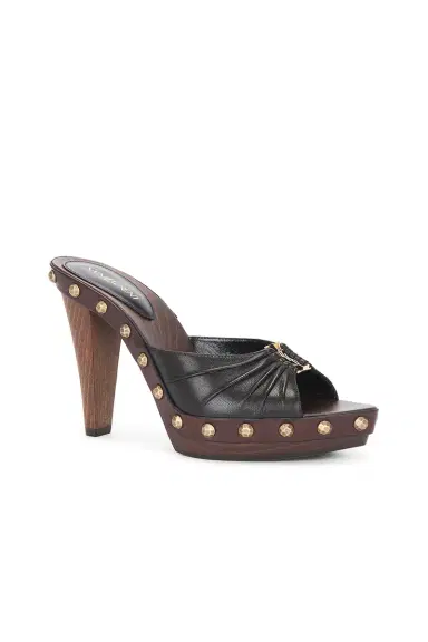 Saint Laurent Babylone Clog Mule Sandal | Thumbnail 2 Saint Laurent Babylone Clog Mule Sandal | Thumbnail 2