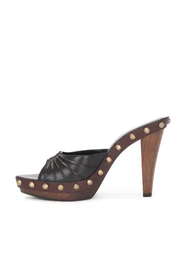 Saint Laurent Babylone Clog Mule Sandal | Thumbnail 5 Saint Laurent Babylone Clog Mule Sandal | Thumbnail 5