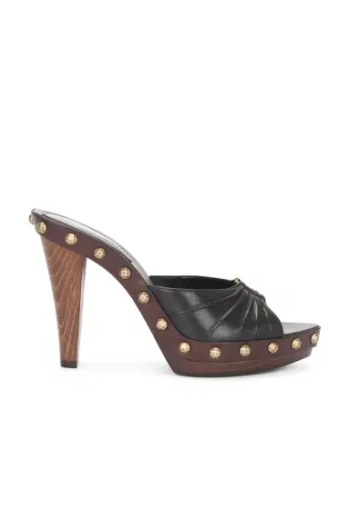 Saint Laurent Babylone Clog Mule Sandal | Thumbnail 1 Saint Laurent Babylone Clog Mule Sandal | Thumbnail 1
