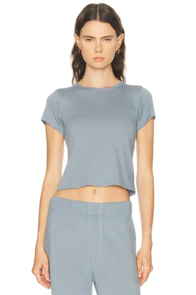 ÉTERNE Short Sleeve Baby Tee | Thumbnail 1 ÉTERNE Short Sleeve Baby Tee | Thumbnail 1