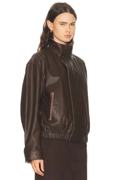 Lemaire Soft Leather Blouson Jacket | Thumbnail 2