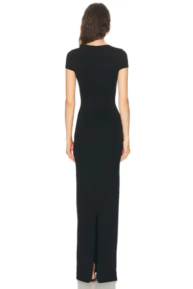 ÉTERNE Cap Sleeve Maxi Dress | Thumbnail 3