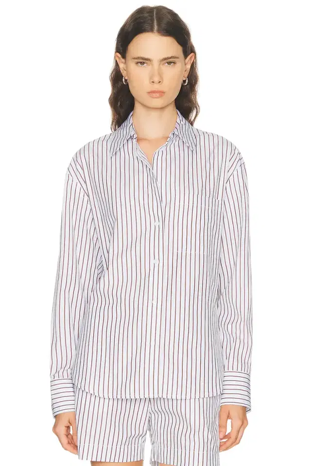 Maud Oversized Button Down Top