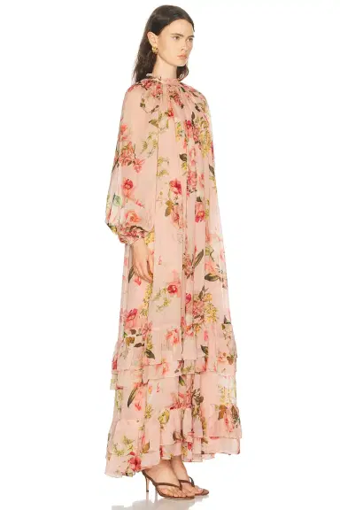 Hemant & Nandita Ayla Floral Maxi Dress | Thumbnail 2
