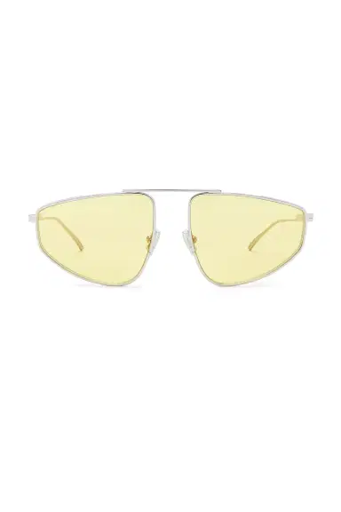 Bottega Veneta Light Ribbon Pilot Sunglasses | Thumbnail 1 Bottega Veneta Light Ribbon Pilot Sunglasses | Thumbnail 1