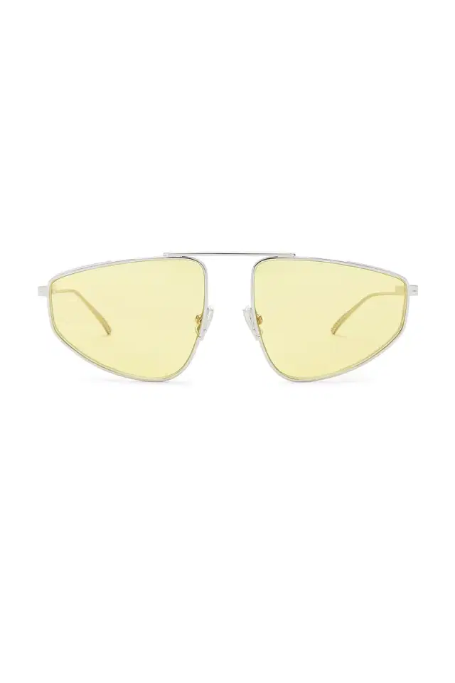 Bottega Veneta Light Ribbon Pilot Sunglasses